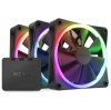 NZXT F120 RGB Core Triple Pack 120x120x26 Preto - RF-C12TF-B1